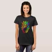 T-shirt Funny Mardi Gras Carnival parade with beads party  (Devant entier)