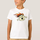 T-shirt Funny Marshmallow en feu (Devant)