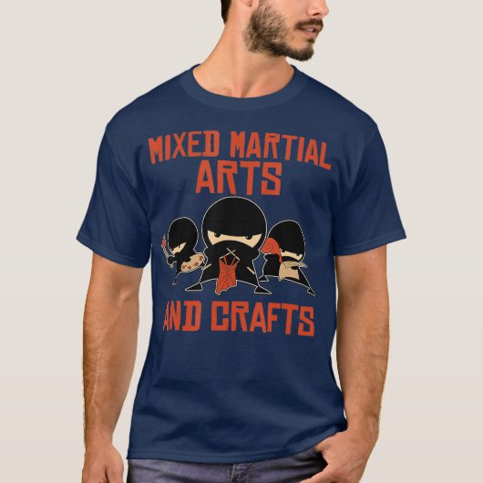T-shirt Funny Martial Arts Crafts (Devant)