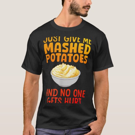 T-shirt Funny Mashed Tato Design For Men Women Mash Mashed (Devant)