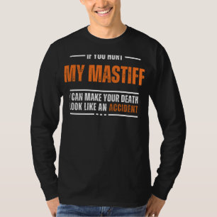 T-shirt Funny Mastiff Lover Tee - Conception audacieuse et