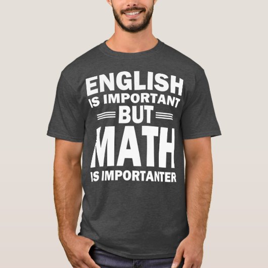 T-shirt Funny Math Science Nerd Enseignant Idée cadeau (Devant)