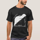 T-shirt Funny Math Teacher,funny Hiptenuse,geometry Teache (Devant)