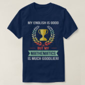 T-shirt Funny Mathematics School Or College Subject For Ma (Design devant)