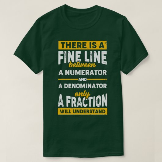 T-shirt Funny Mathématique Math Conception de l'enseignant (Design devant)