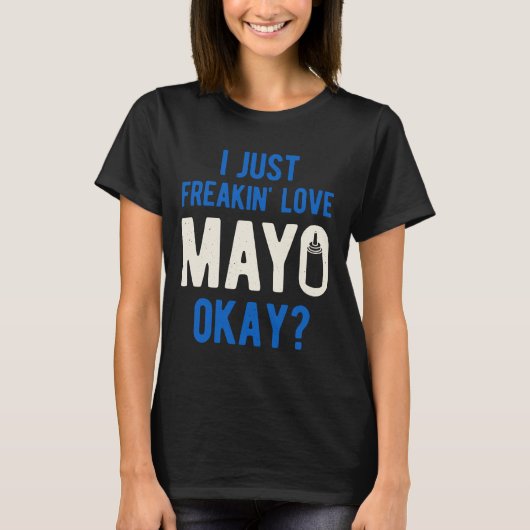 T-shirt Funny Mayonnaise (Devant)