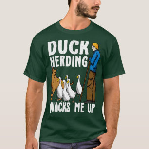 T-shirt Funny Me Quacks Up Duck Héritage Pun