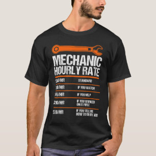 T-shirt Funny Mécanique Horaire Note Future Mécanique 1