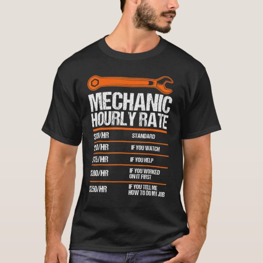 T-shirt Funny Mécanique Horaire Note Future Mécanique 1 (Devant)