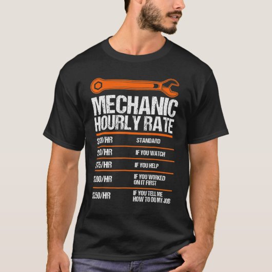 T-shirt Funny Mécanique Horaire Note Future Mécanique 1 (Devant)