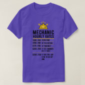 T-shirt Funny Mécanique Taux horaire Cadeau Chemise Cadeau (Design devant)