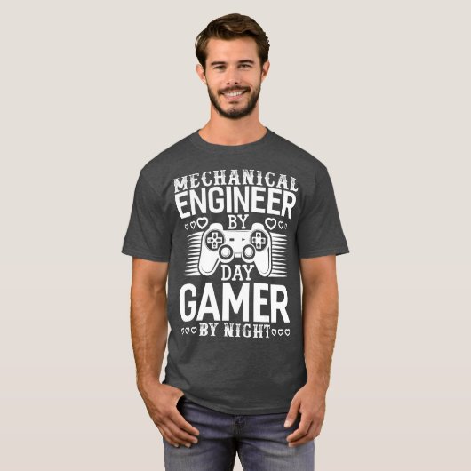 T-shirt Funny Mechanical Engineer (Devant entier)