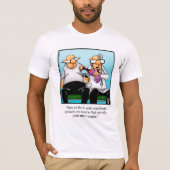 T-shirt Funny Médicale Humour Tee - shirt (Devant)