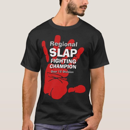 T-shirt Funny Mens nouveauté ESCLAP RÉGIONAL COMBATTRE CHA (Devant)