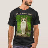 T-shirt Funny Meowl Meme, Cat Owl Meme Brainrot Gen Alpha (Devant)