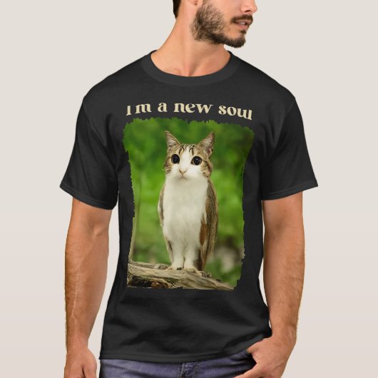 T-shirt Funny Meowl Meme, Cat Owl Meme Brainrot Gen Alpha (Devant)