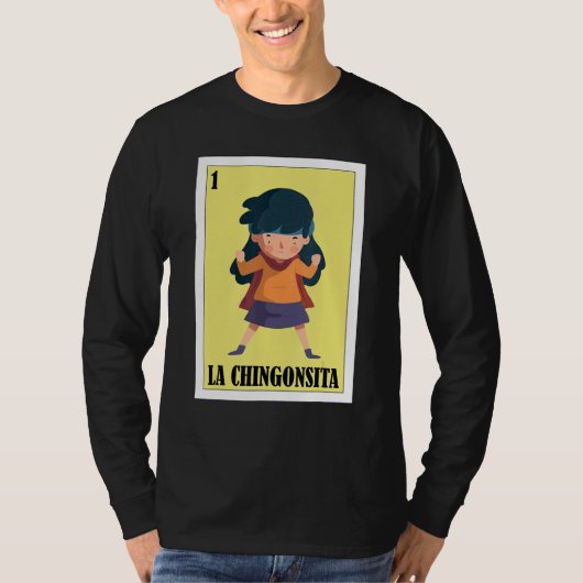 T-shirt Funny Mexicain pour les enfants - La Chingonsita (Devant)