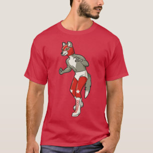 T-shirt Funny Mexicain Xolo Chien sans cheveux Luchador Wr