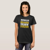 T-shirt Funny Modeler Miracle Worker Premium (Devant entier)