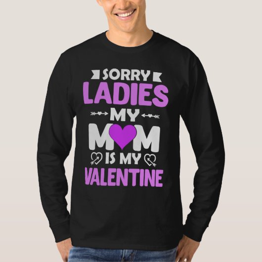 T-shirt Funny Mom Valentine Day  Fun Quote Graphic Plus Si (Devant)