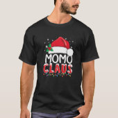 T-shirt Funny Momo Claus Noël Noël Pajamas Père Noël (Devant)