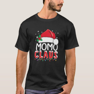T-shirt Funny Momo Claus Noël Noël Pajamas Père Noël
