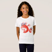 T-Shirt Funny Monster Crazy Cute (Devant entier)