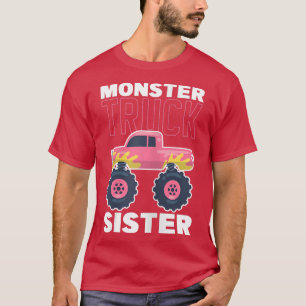 T-shirt Funny Monster Truck Sister 579