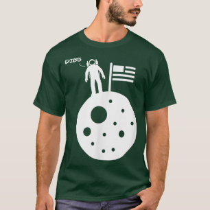 T-shirt Funny Moon Landing USA Call Dibs Astronaut Space G