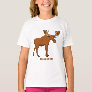 T-shirt Funny moose