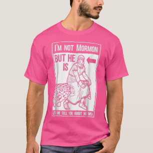 T-shirt Funny Mormon LDS Livre de Mormon Missionnaire