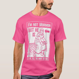 T-shirt Funny Mormon LDS Livre de Mormon Missionnaire