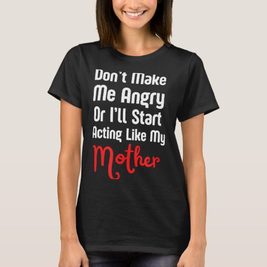 T-shirt Funny Mother's Day  (Devant)