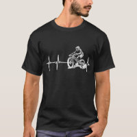 Funny Mountain Bike MTB Downhill Biking Heartbeat