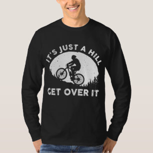 T-shirt Funny Mountain Vélo Design Pour Hommes Femmes Trav