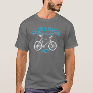T-shirt Funny Mountain Vélo T Chemise