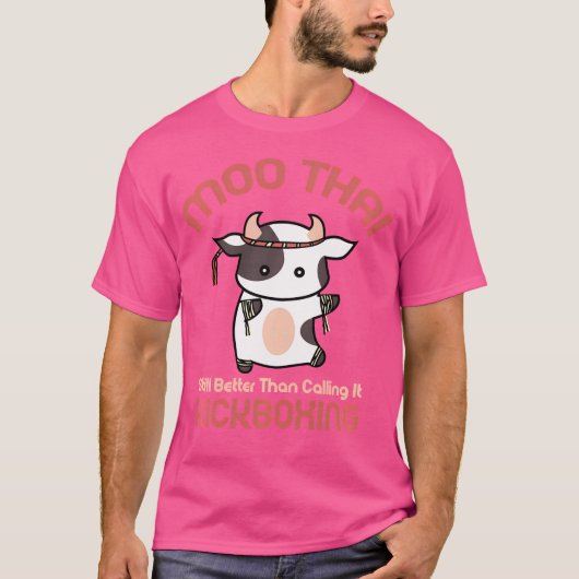 T-shirt Funny Muay Thai Kickboxing (Devant)