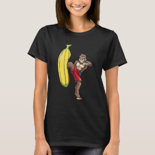 T-shirt Funny Muay Thai Monkey Boxe Thaï Ape