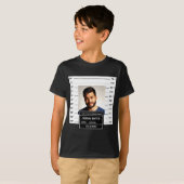 T-shirt Funny Mugshot Ster  (Devant entier)
