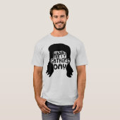 T-shirt Funny Mullet Bonne Fête des pères (Devant entier)