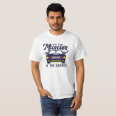 T-shirt Funny Muscle Car  for Car Guys & Mechanics (Devant entier)