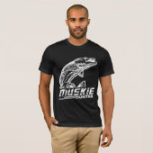T-shirt Funny Muskellunge Poisson Muskie Hunkie Pêche au M (Devant entier)