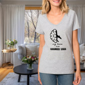 T-shirt Funny My Brain is on Airplane Mode Coworker Simple