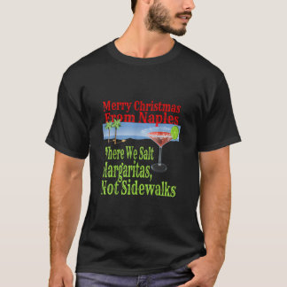 T-shirt Funny Naples Floride Noël Vacances Plage Gif