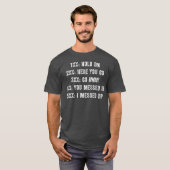 T-shirt Funny Network Admin Administrateur Linu (Devant entier)