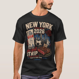 T-shirt Funny New York Strip Soccer
