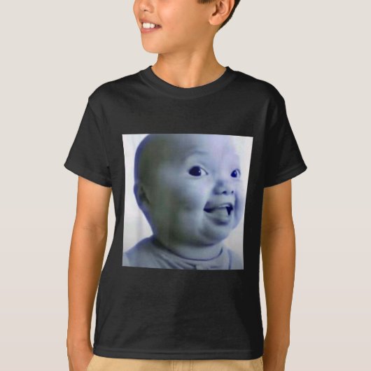 T-shirt Funny Niche Baby Gen Z Meme Ai Viral Giggling Ai L (Devant)