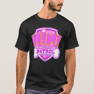 T-shirt Funny Nini Patrol Dog Mom, Dad For Men Women