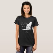 T-shirt Funny No Clawdy Days with My Cat Editable Colonnes (Devant entier)