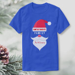 T-shirt Funny Noël Père Noël Favori Famille Personnalisé<br><div class="desc">Dites à tous qui est Père Noël la famille préférée. La chemise comporte un Casquette du Père Noël, une moustache, une barbe et un texte qui dit "Père Noël Favorite" Famille - ou vous pouvez remplir le blanc. . . . Infirmière, oncle, papa, tante, maman, ingénieur, Amoureux des chiens, etc....</div>